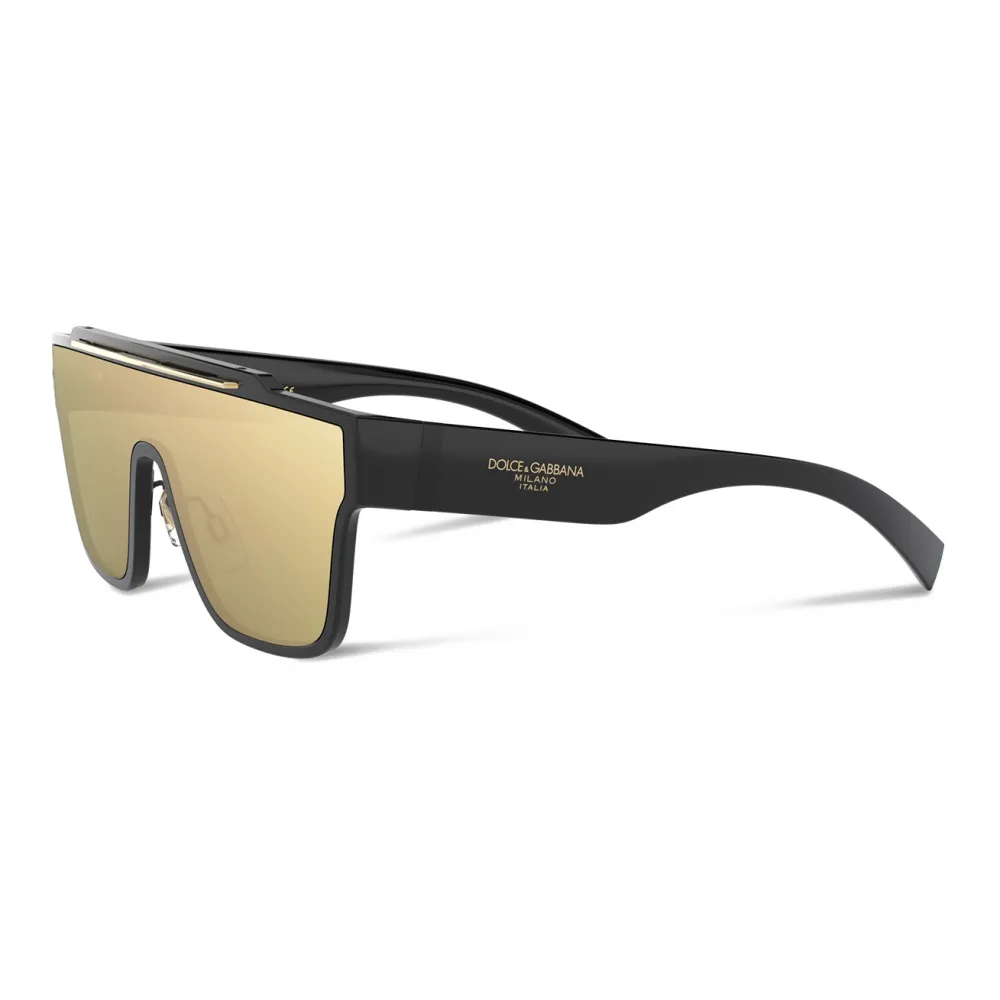 Dolce & Gabbana - Occhiale da Sole Viale Piave 2.0 - Nero Oro - Dolce & Gabbana Eyewear