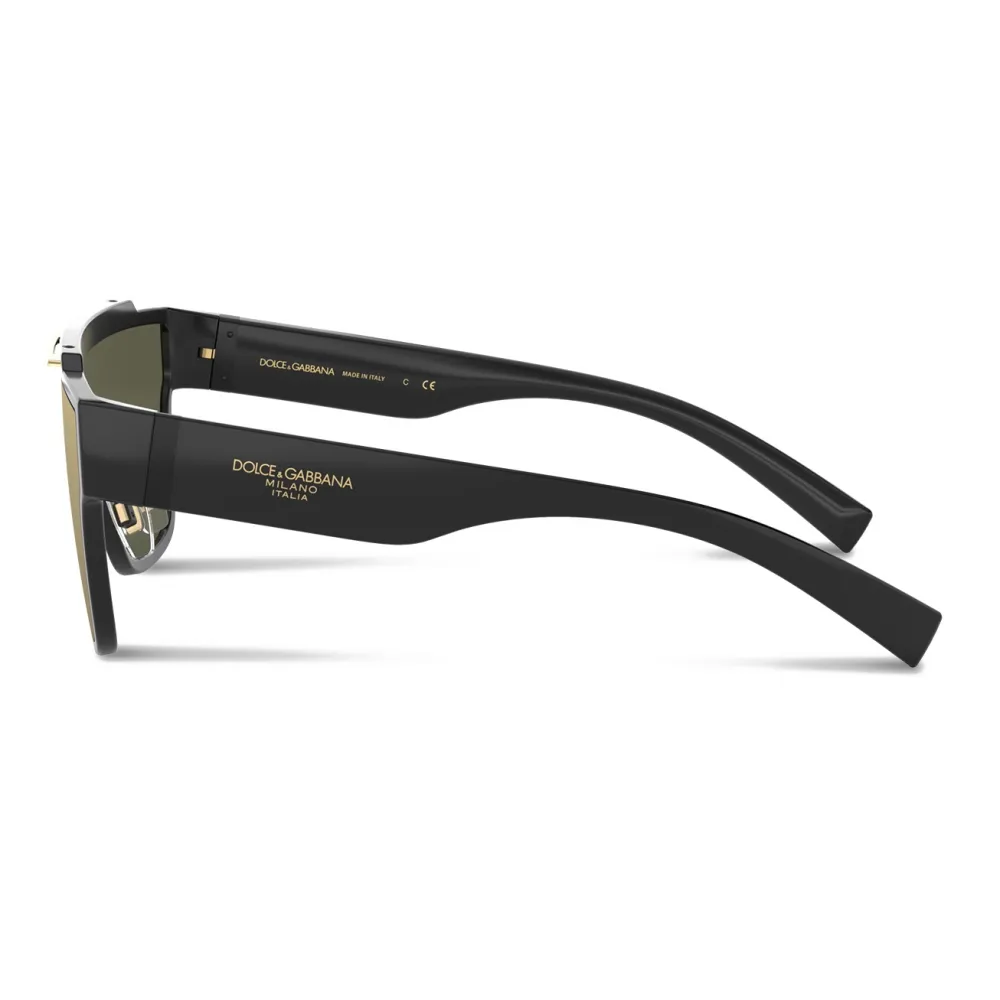 Dolce & Gabbana - Occhiale da Sole Viale Piave 2.0 - Nero Oro - Dolce & Gabbana Eyewear