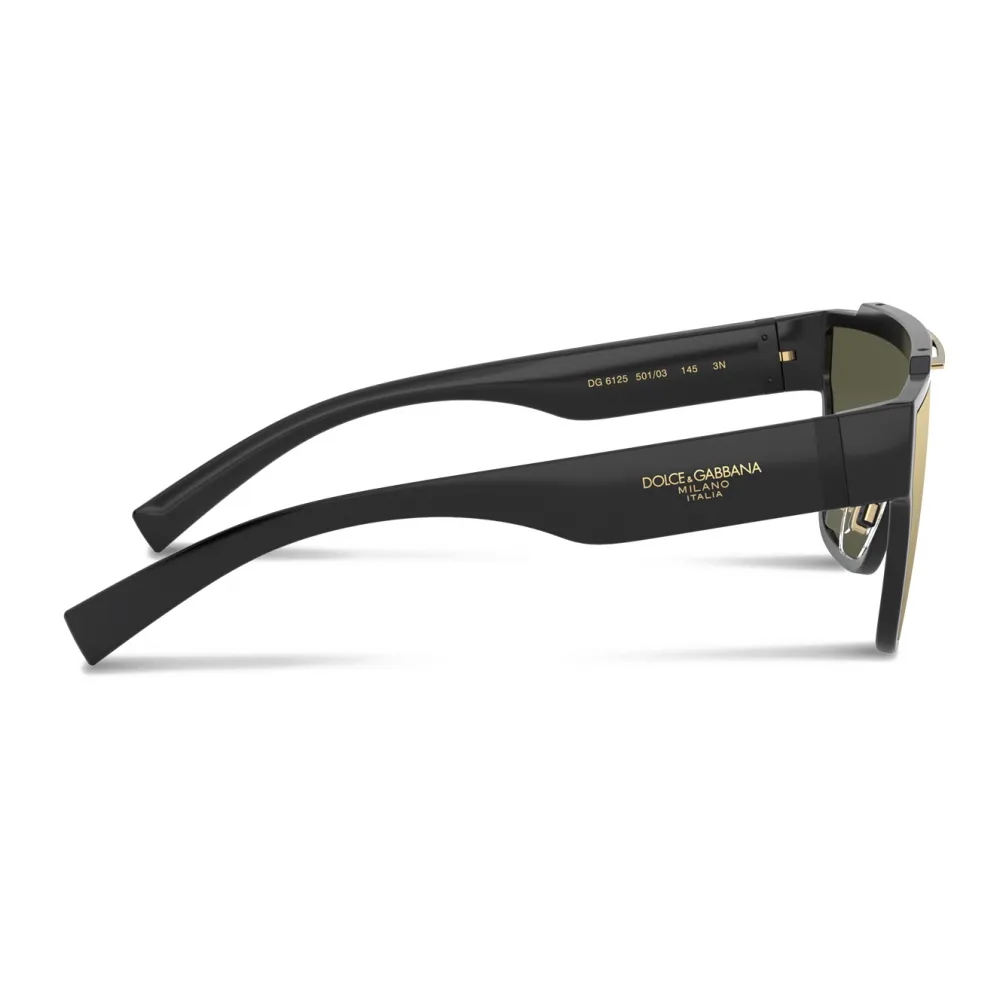 Dolce & Gabbana - Occhiale da Sole Viale Piave 2.0 - Nero Oro - Dolce & Gabbana Eyewear