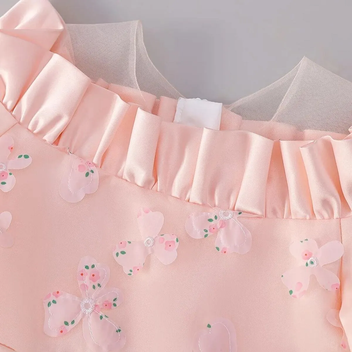 Elegante abito da ragazza di fiori per matrimonio, compleanno, tutù formale, abito da sera per bambini, festa di laurea, costume