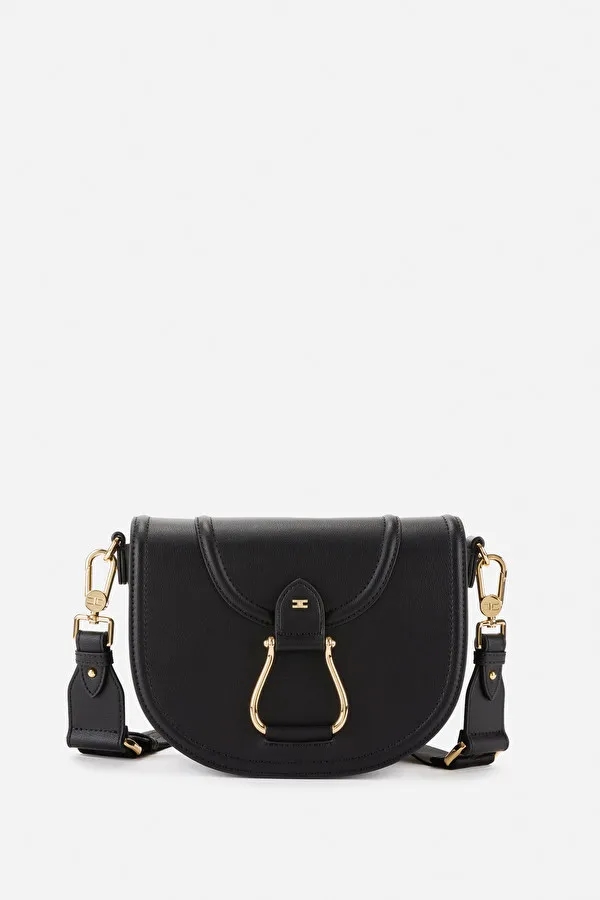 ELISABETTA FRANCHI Tracolla media con accessorio staffa light gold