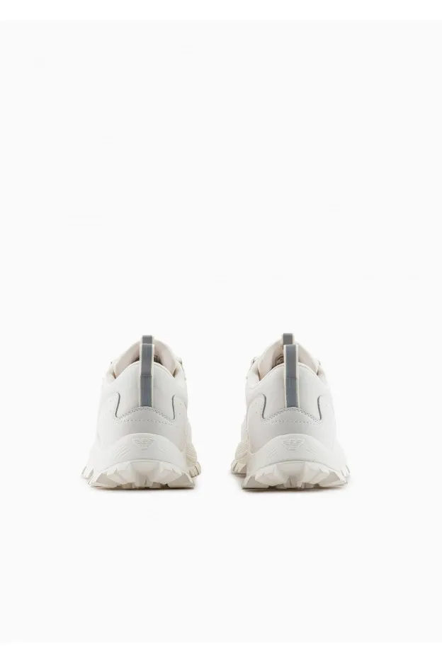 Emporio Armani Sneakers allacciatura trekking in nylon