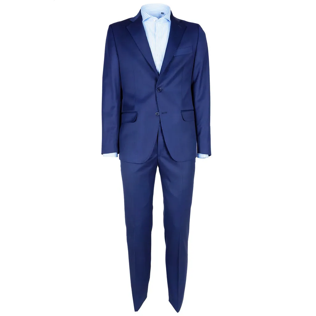 Ermenegildo Zegna abito elegante blu   