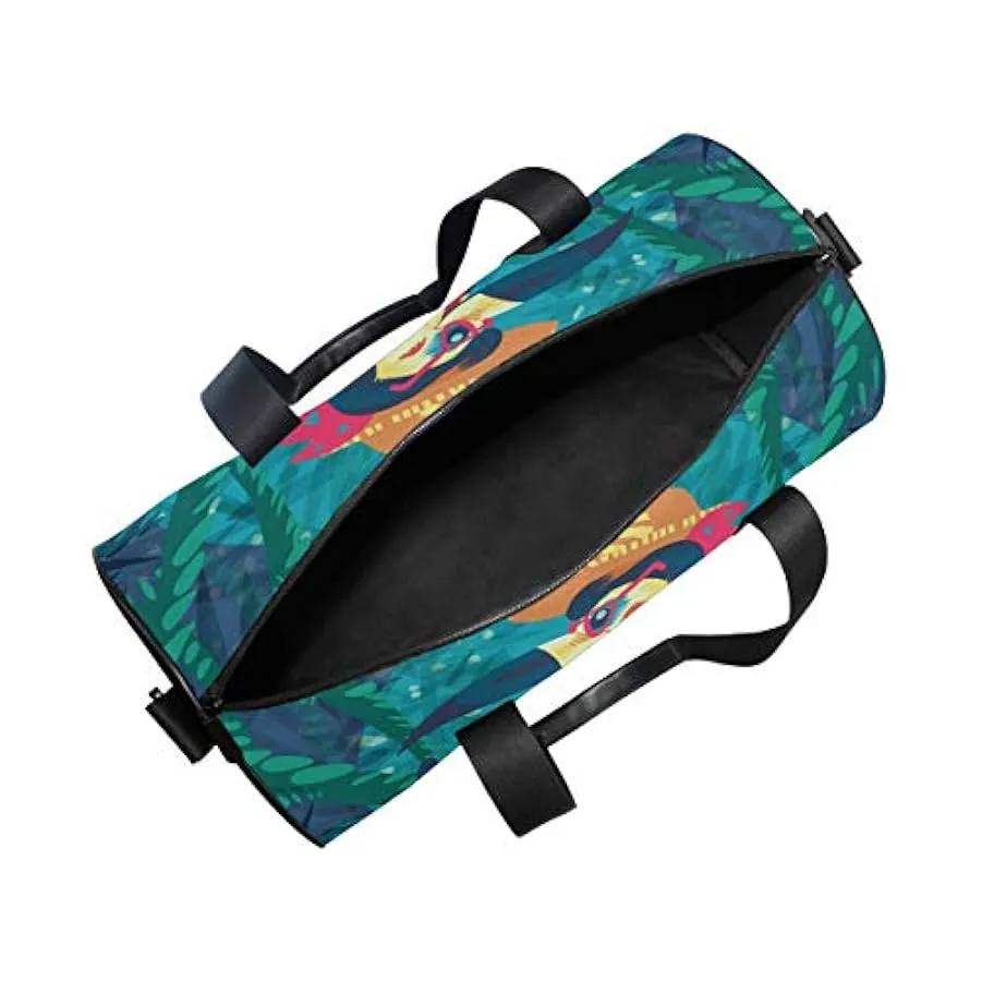 FAJRO Tropicale Toucan e Leaf Gym Borsone da viaggio da uomo 182245790