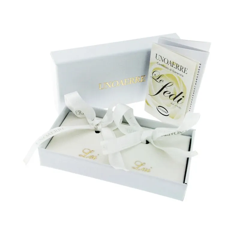 Fede Matrimoniale UNOAERRE Cerchi Di Luce  2,5 Mm Oro Bianco   Mod.   25 Afc 2 Col.04