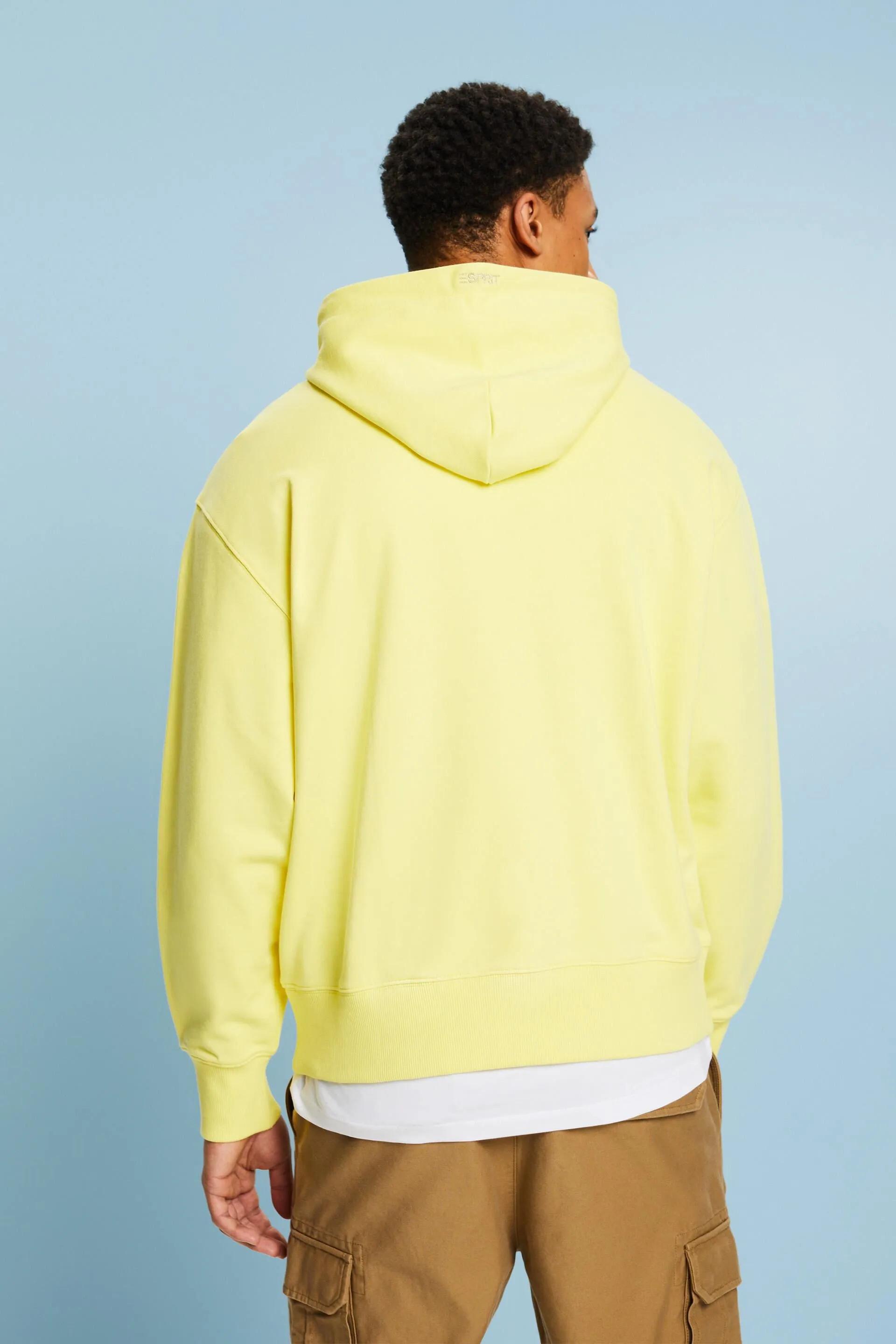 Felpa unisex con cappuccio oversize con stampa