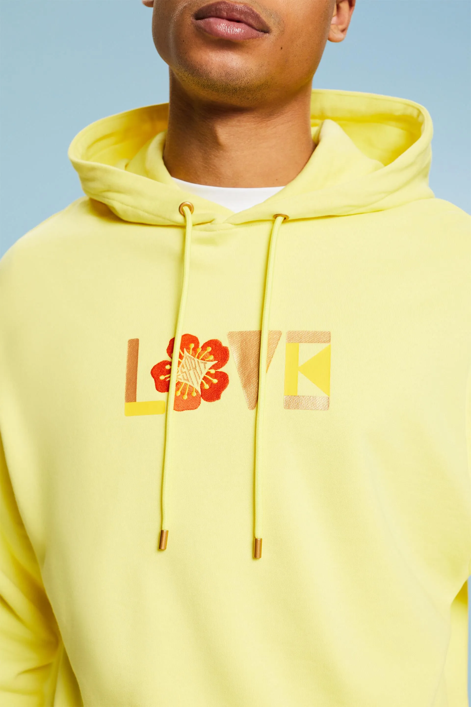 Felpa unisex con cappuccio oversize con stampa