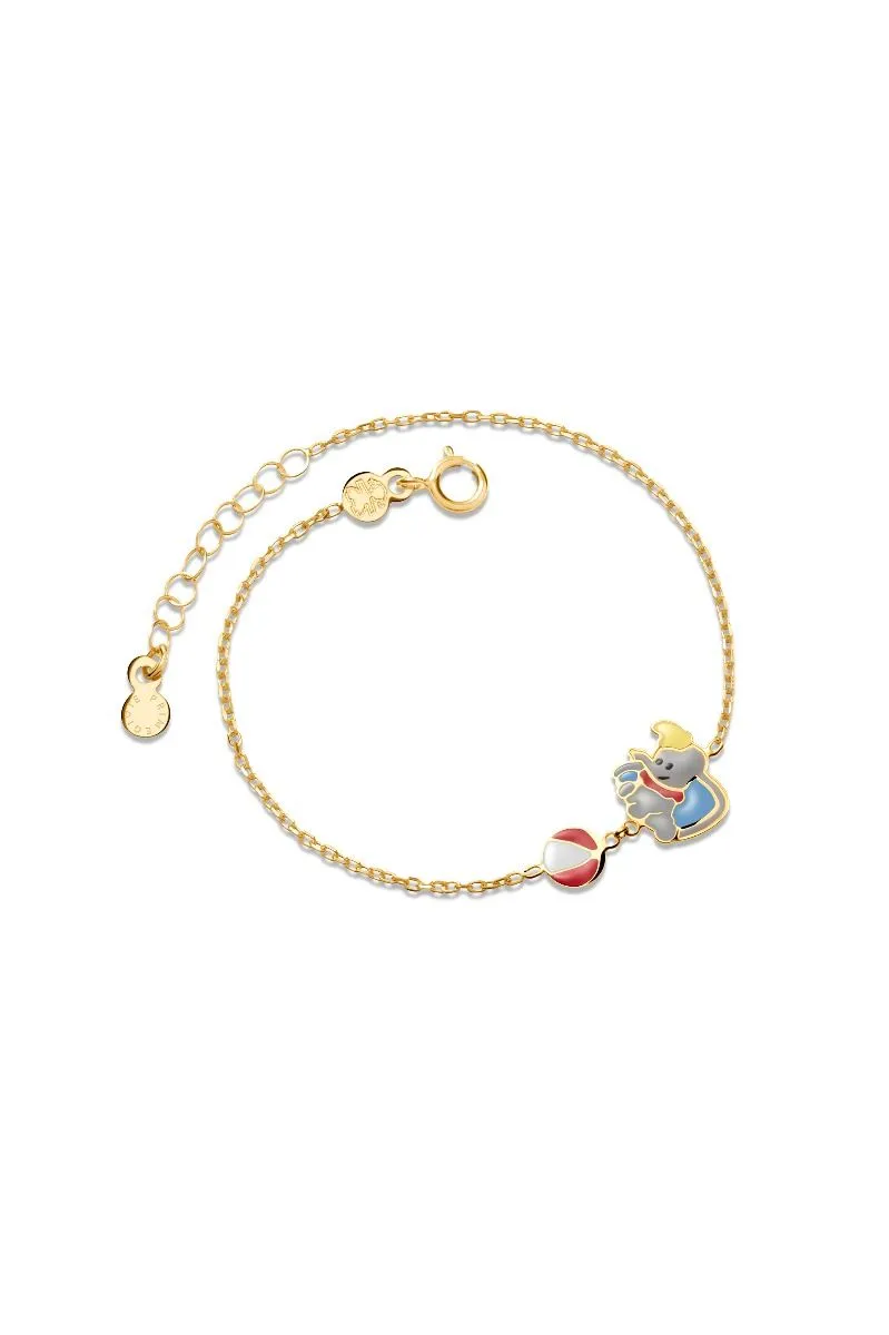 Fiabe  Bracciale Oro Giallo Dumbo PMG095