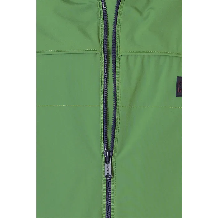 Finnmark giacca estiva slim fit antivento e impermeabile Verde