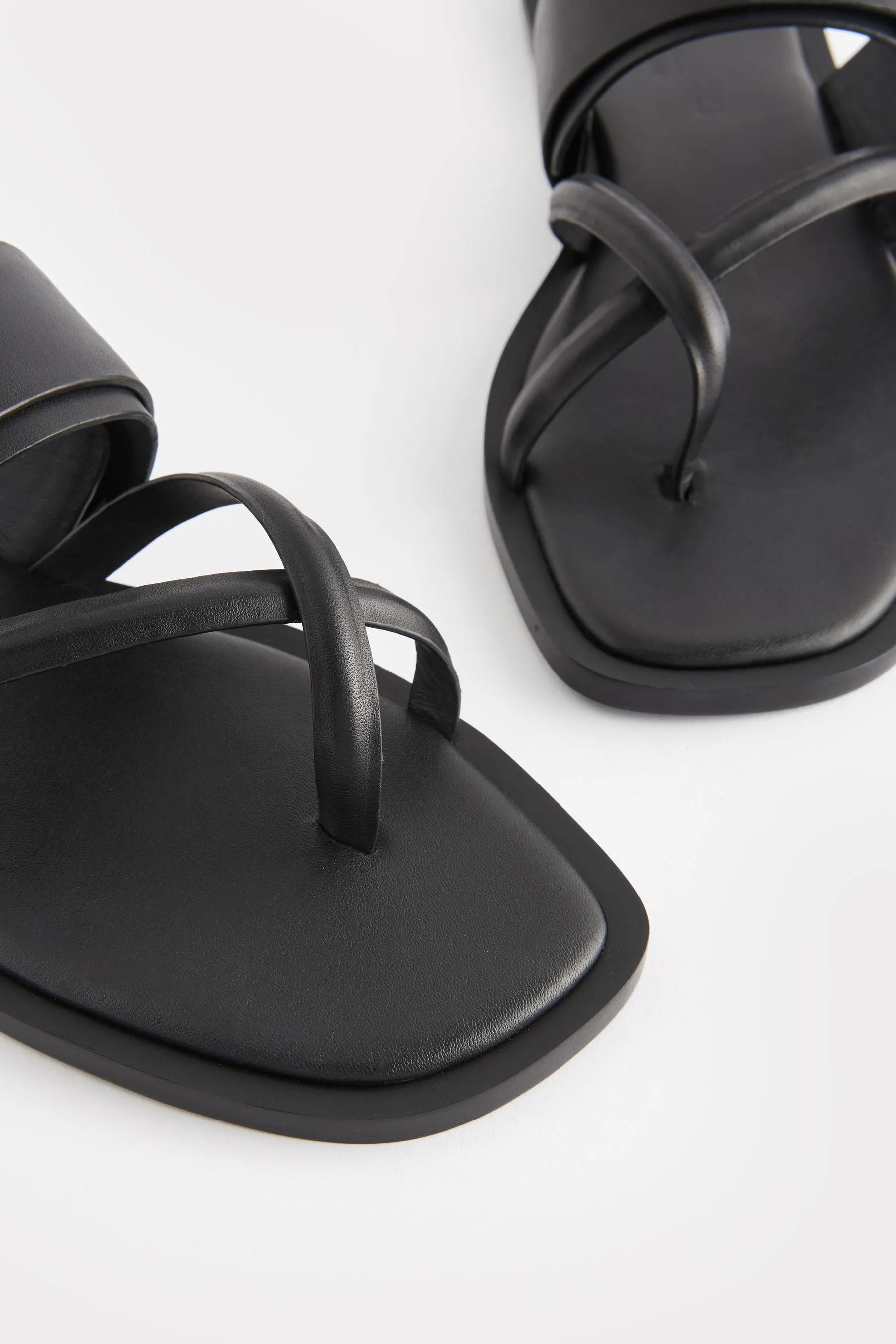 Forever Comfort® - Sandali infradito in pelle pregiata