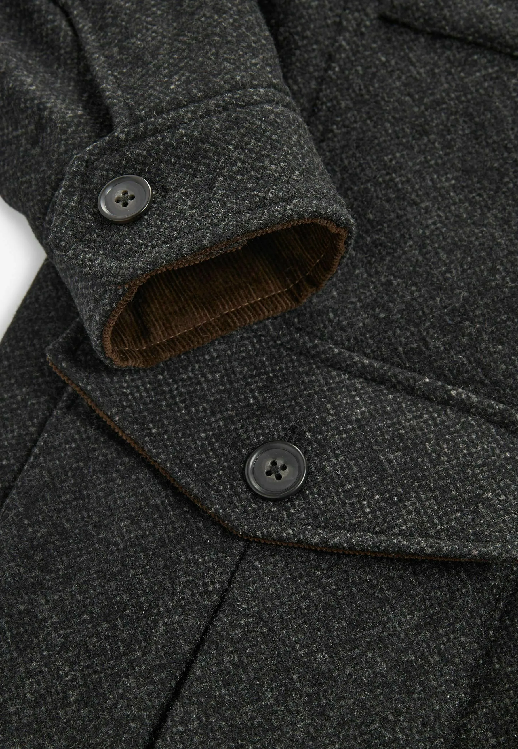 FOUR POCKET FUNNEL NECK STANDARD - Cappotto corto