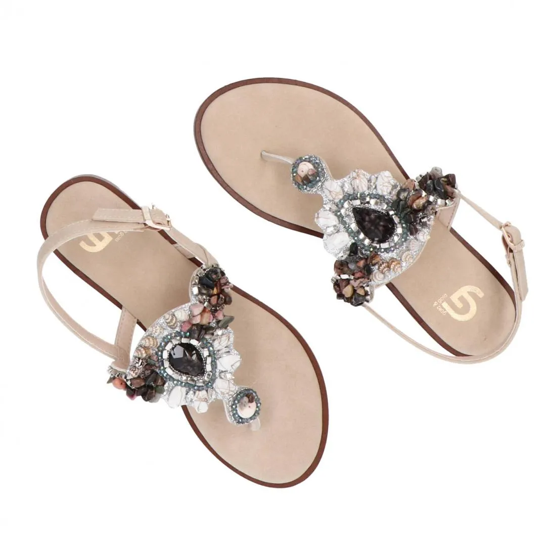 GC672 infradito Beige