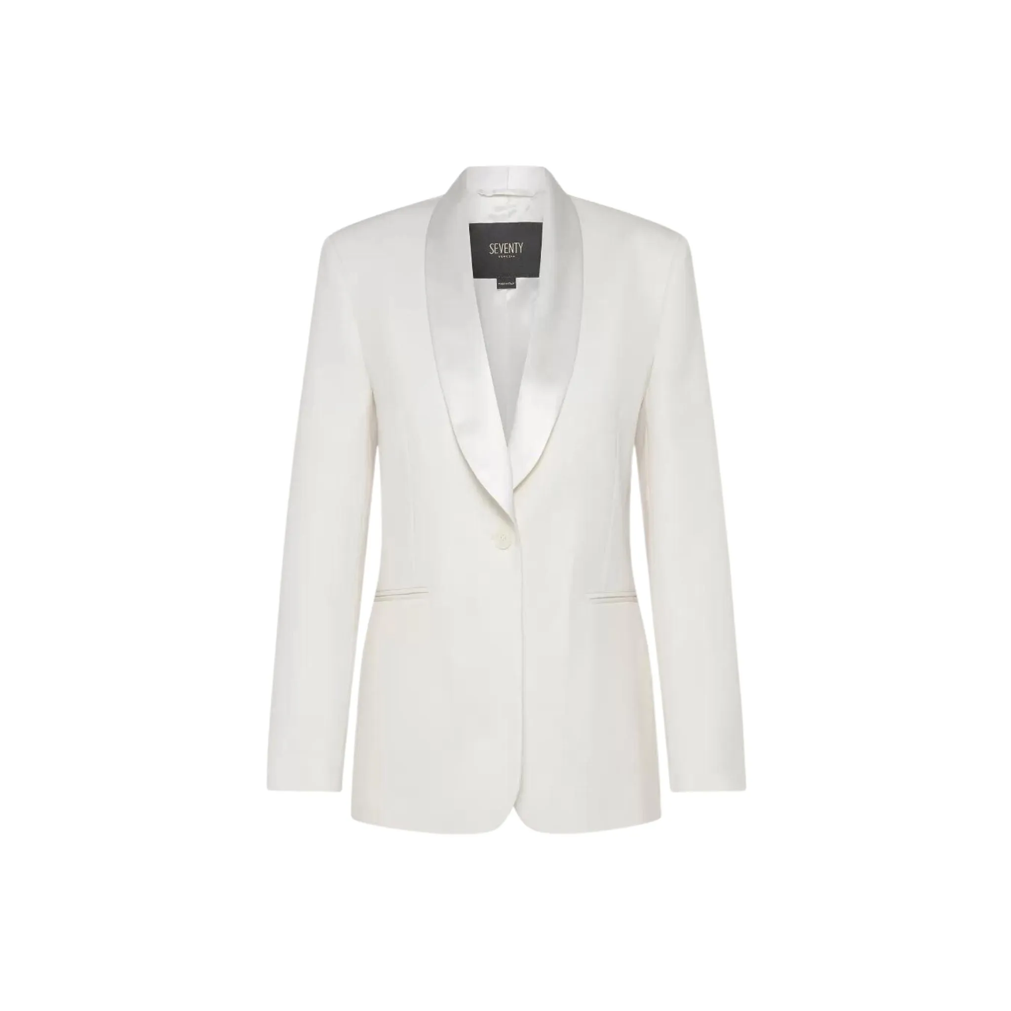Giacca Donna con revers lucido