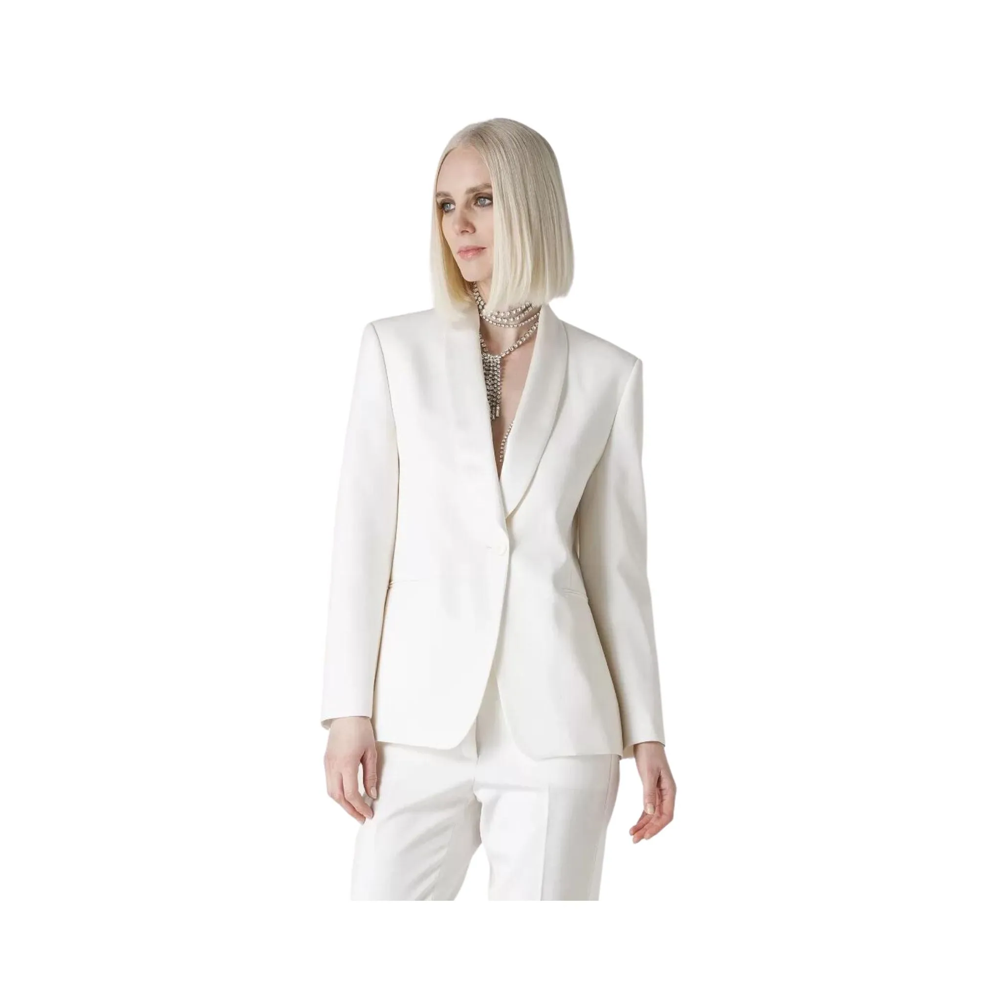 Giacca Donna con revers lucido