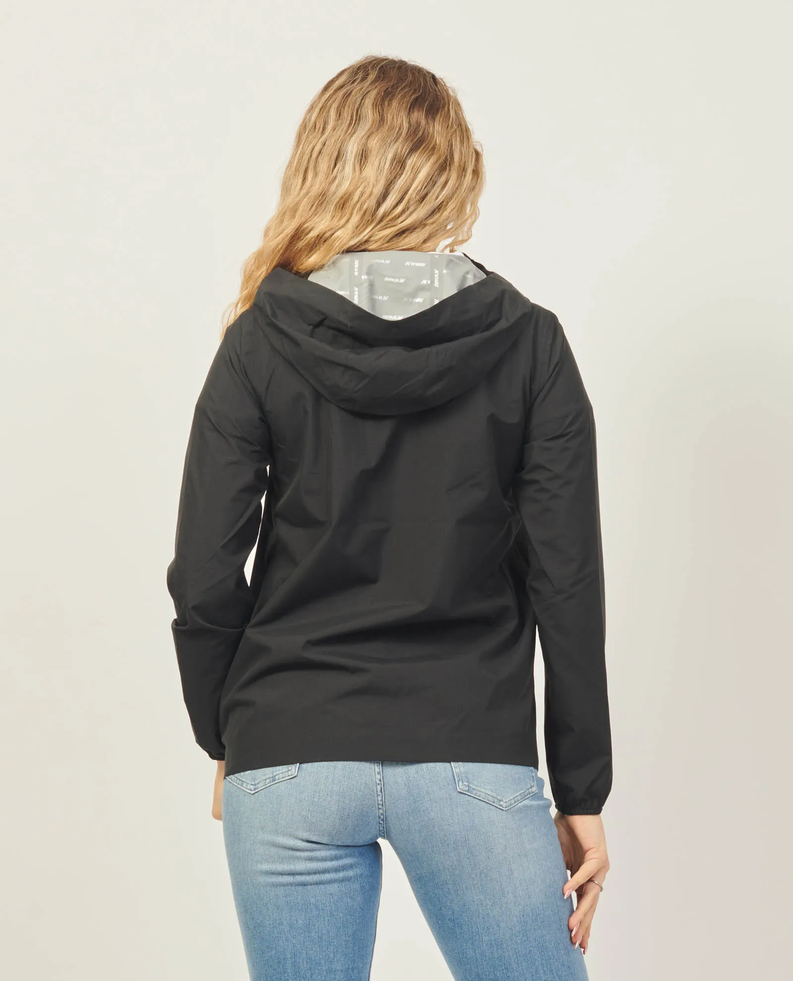 Giacca K-way Marguerite con cappuccio e zip nascosta