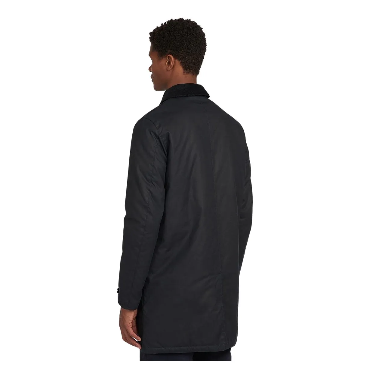 Giubbino Barbour Wax Mac Blu Navy