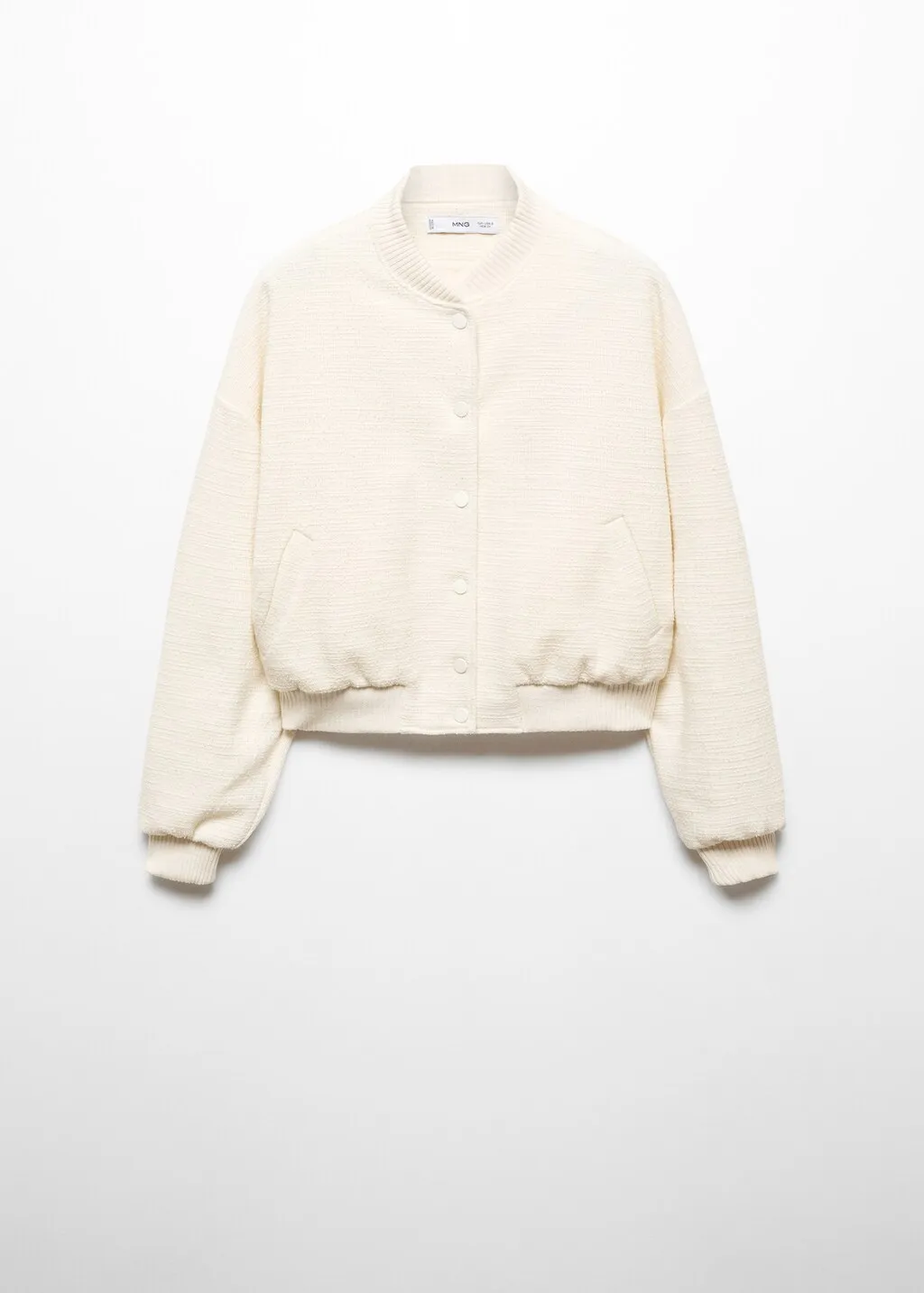 Giubbotto bomber tweed