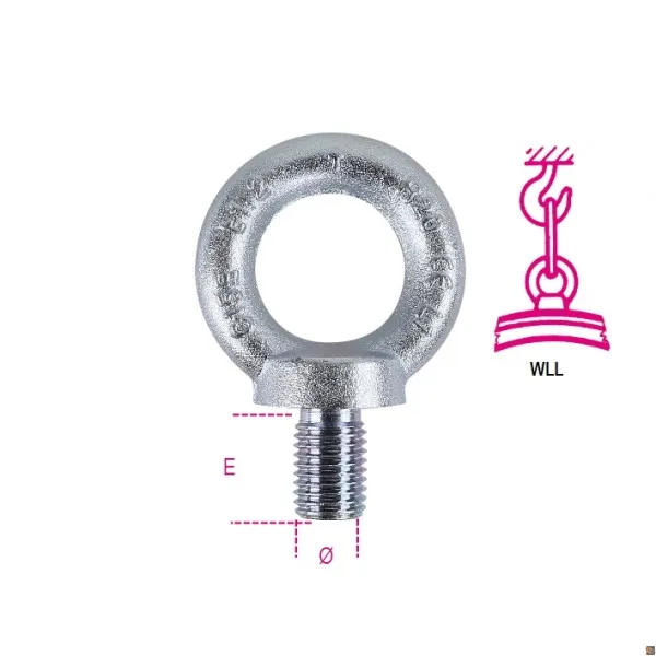 GOLFARI MASCHI DIN580 C15E ZINCATI Z M42F Misure - 42F BETA UTENSILI 080400443
