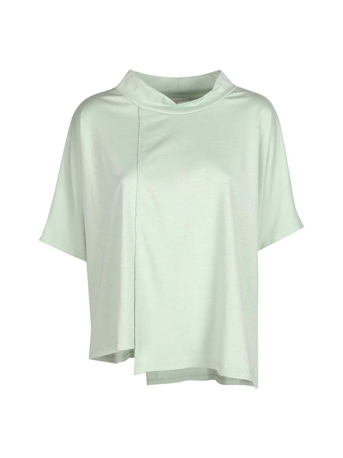 Hdl Milano Blouse femme oversize à manches courtes