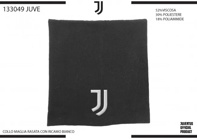 IMMA SCALDACOLLO RICAMATO JUVENTUS - 133049JUVE
