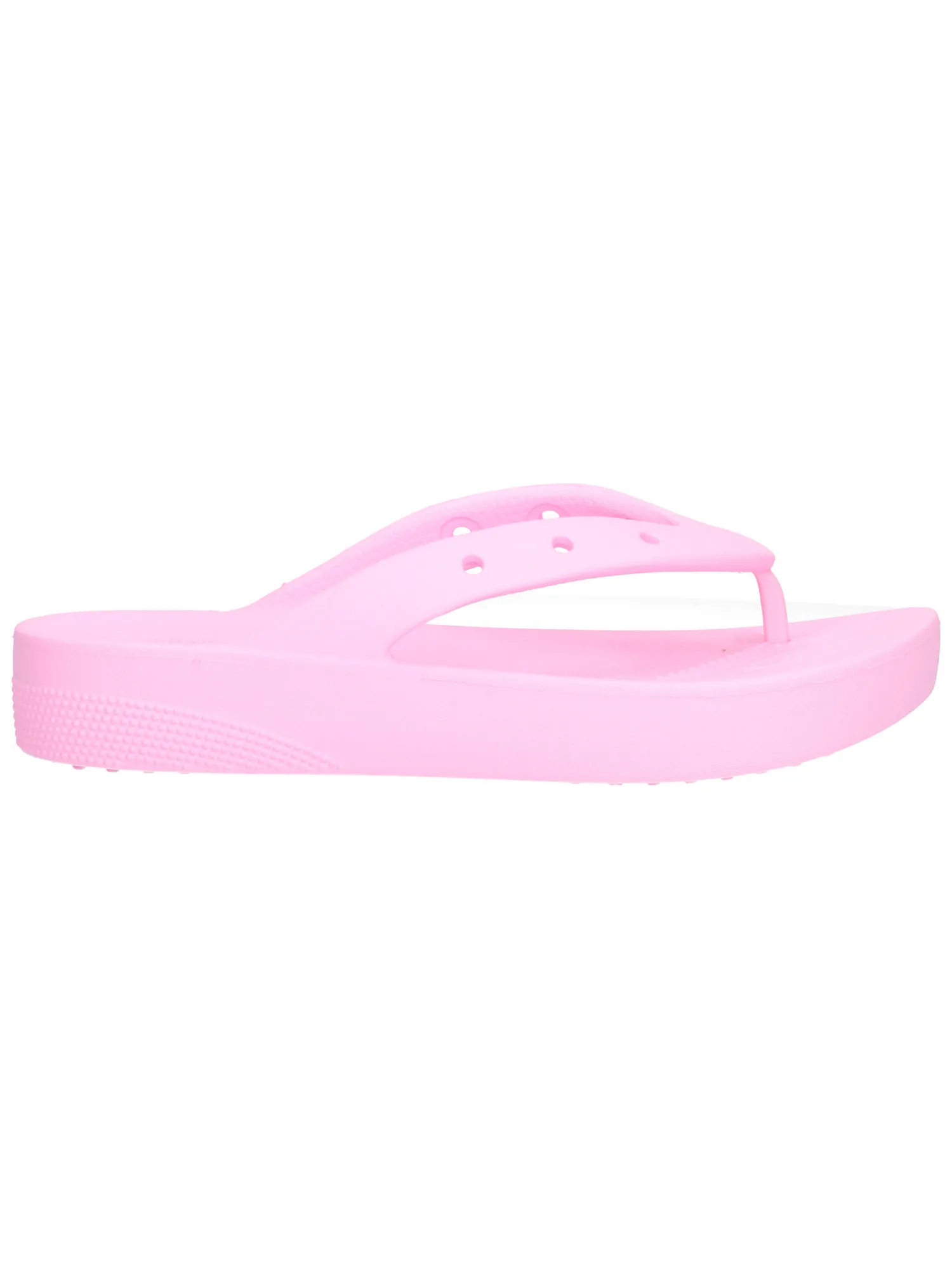 Infradito platform Crocs da donna rosa