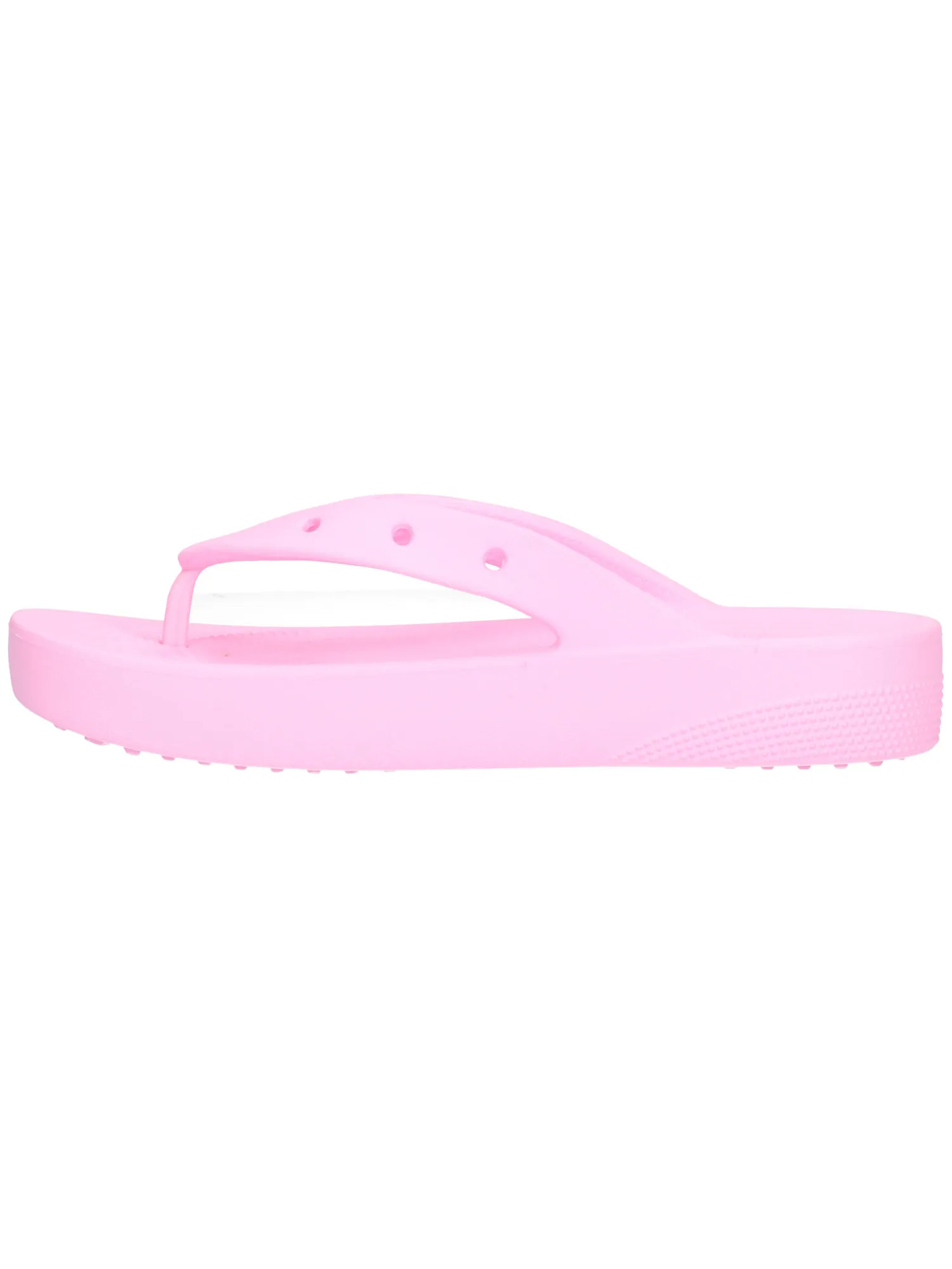 Infradito platform Crocs da donna rosa