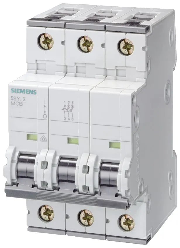 Interruttore magnetotermico Siemens, 3P 16A 15 kA, Tipo C