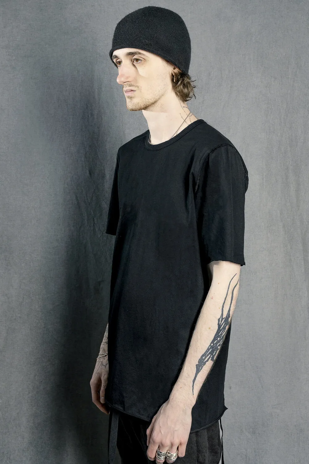 Intersection Jersey 190 T-Shirt Black