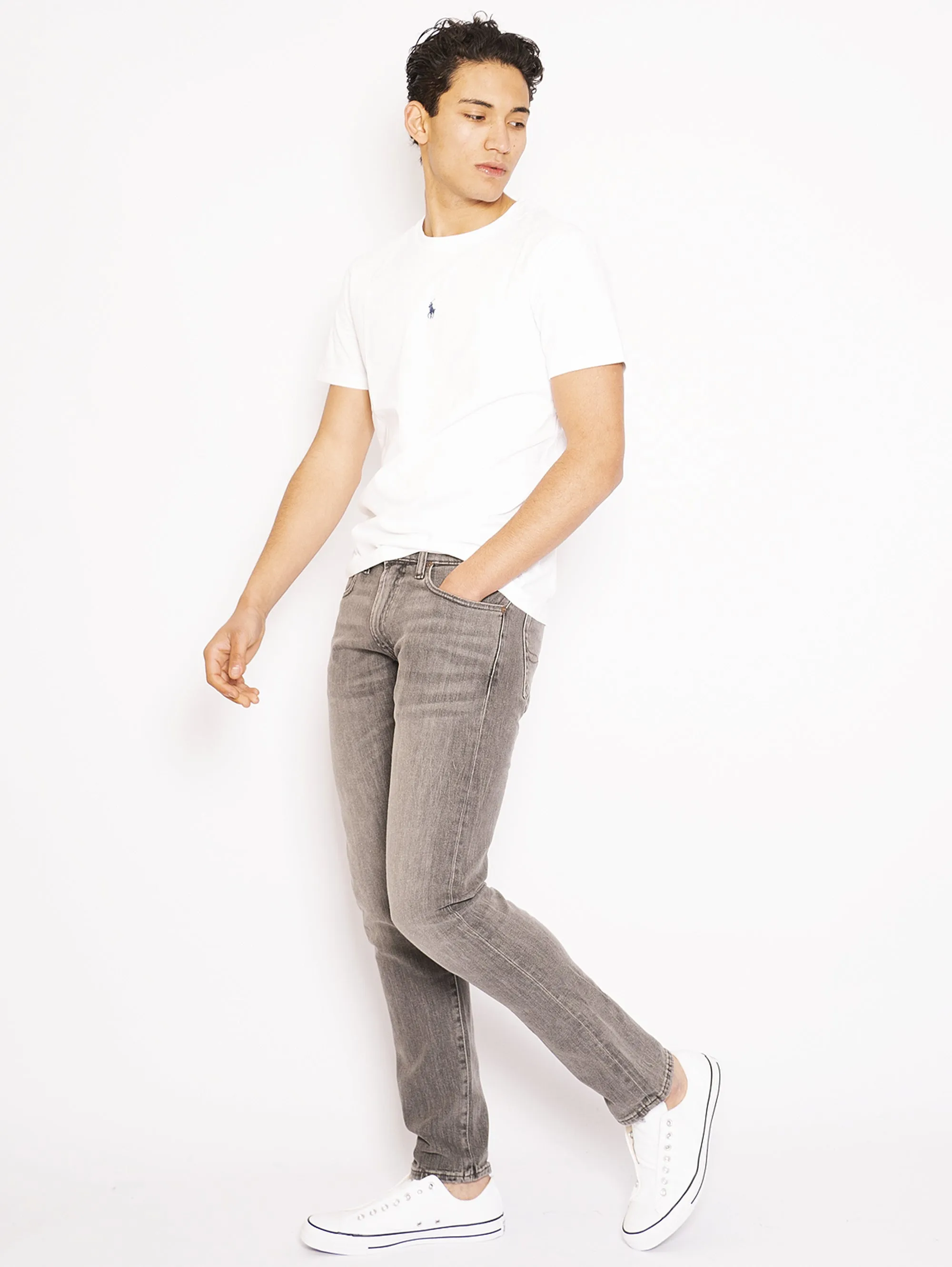 Jeans in Denim Grigio