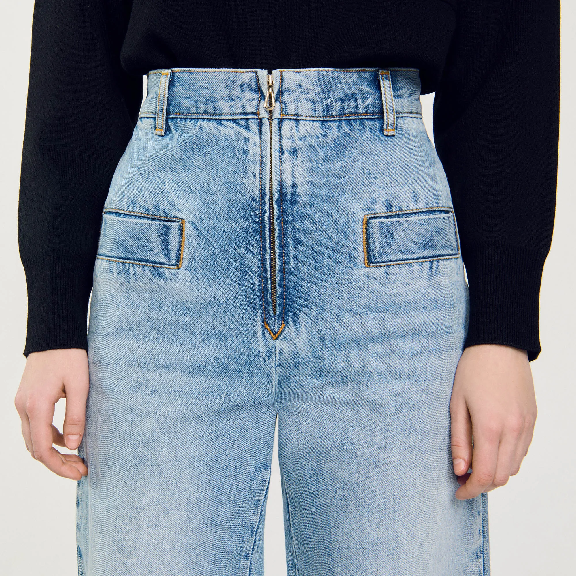 Jeans larghi