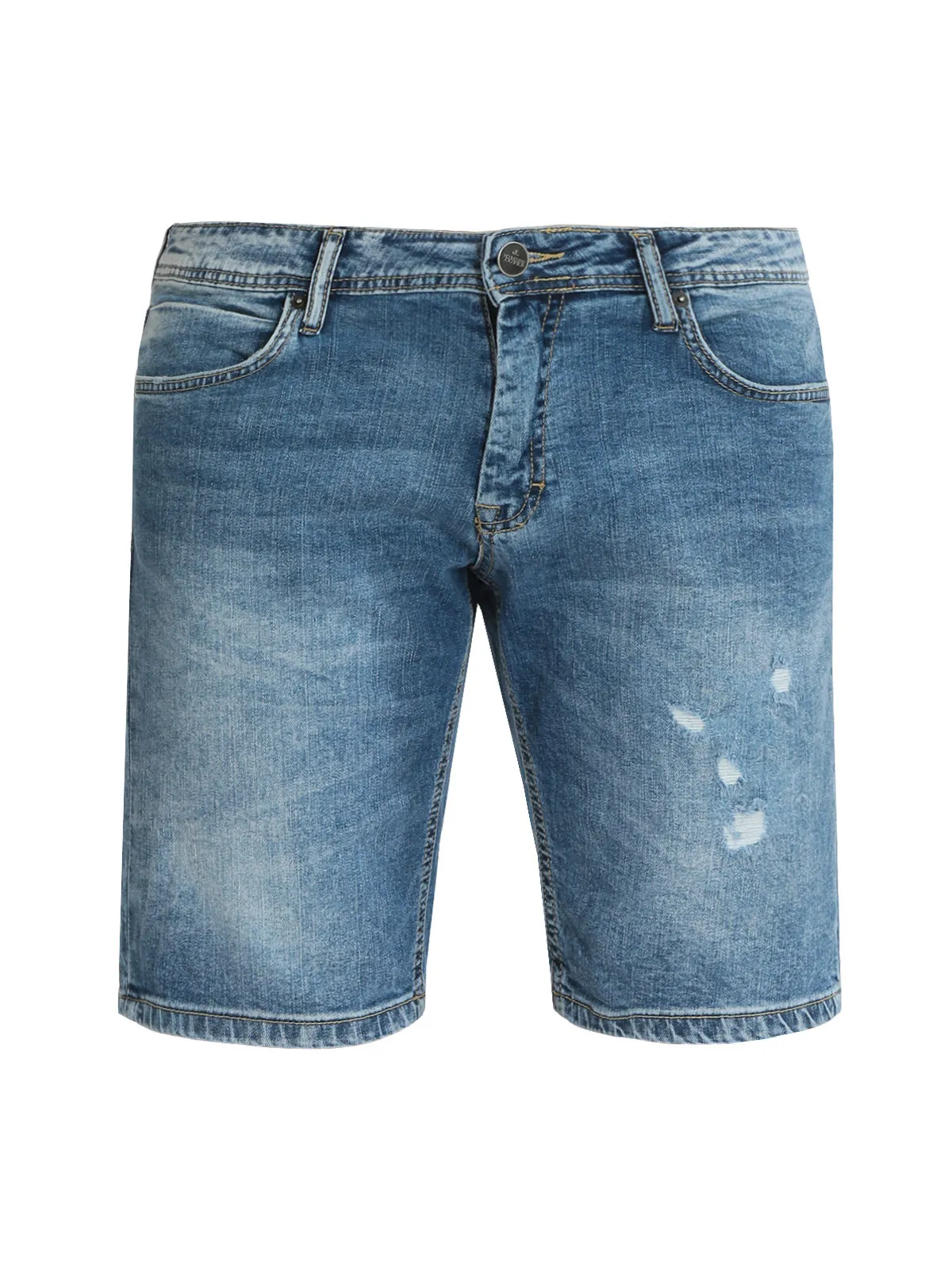 Johnny Looper Bermuda en jean homme