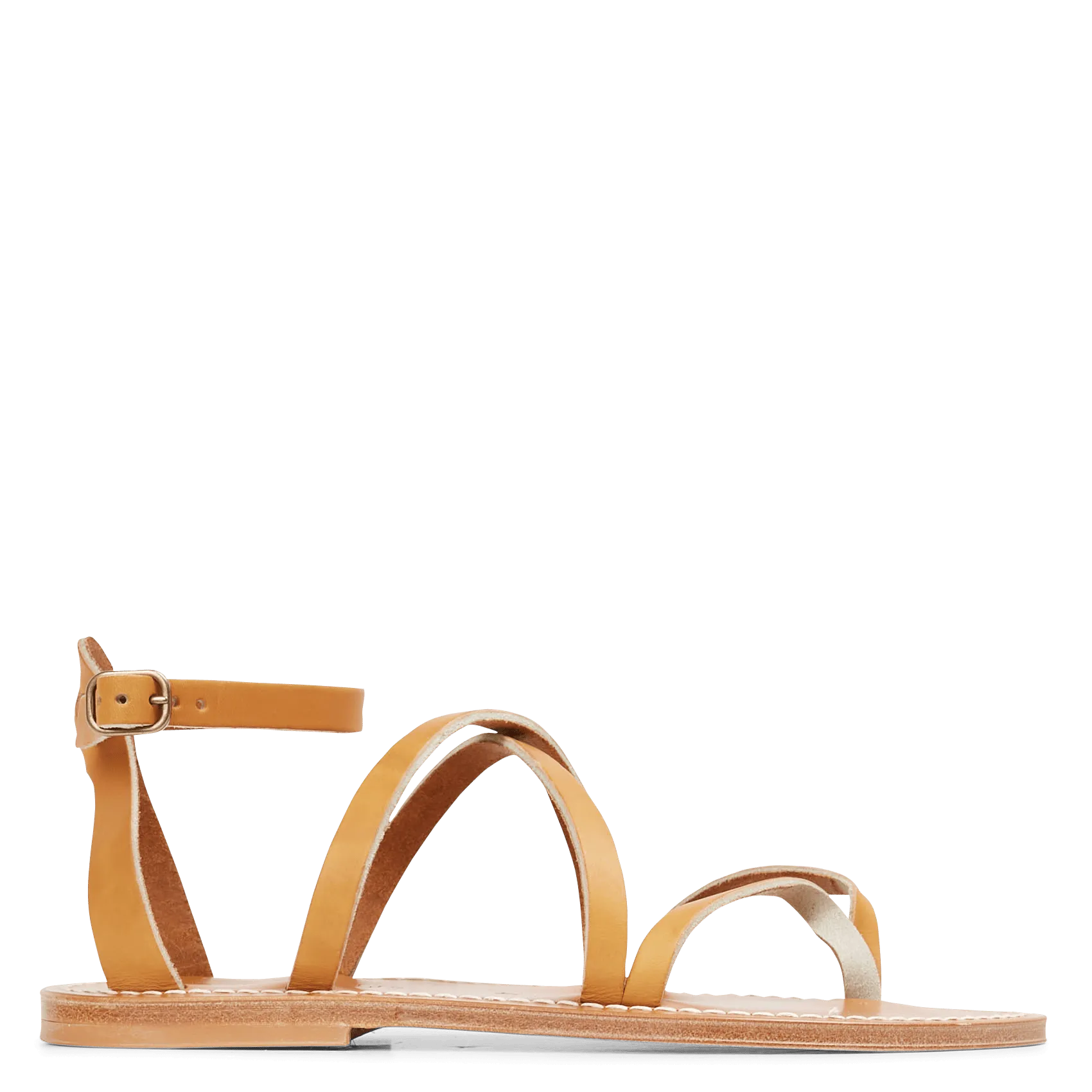  K JACQUES   EPICURE - Sandali bassi in pelle | Marrone