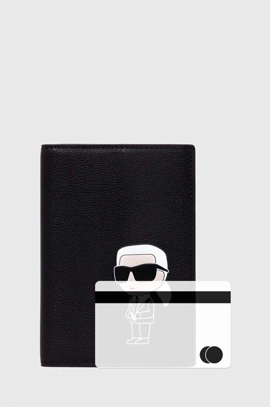 Karl Lagerfeld portafoglio in pelle