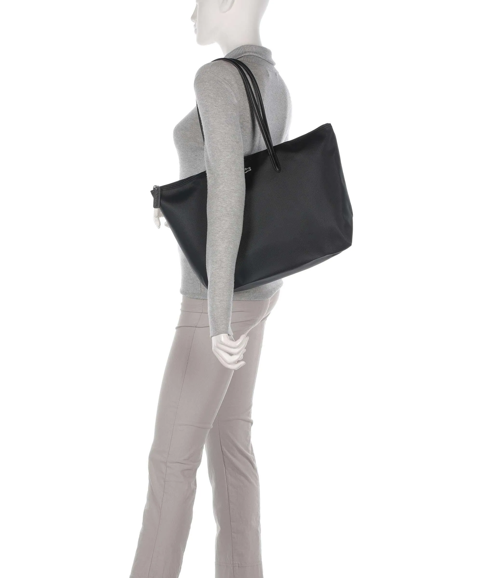  Lacoste L1212 Concept Borsa shopper plastica nero  