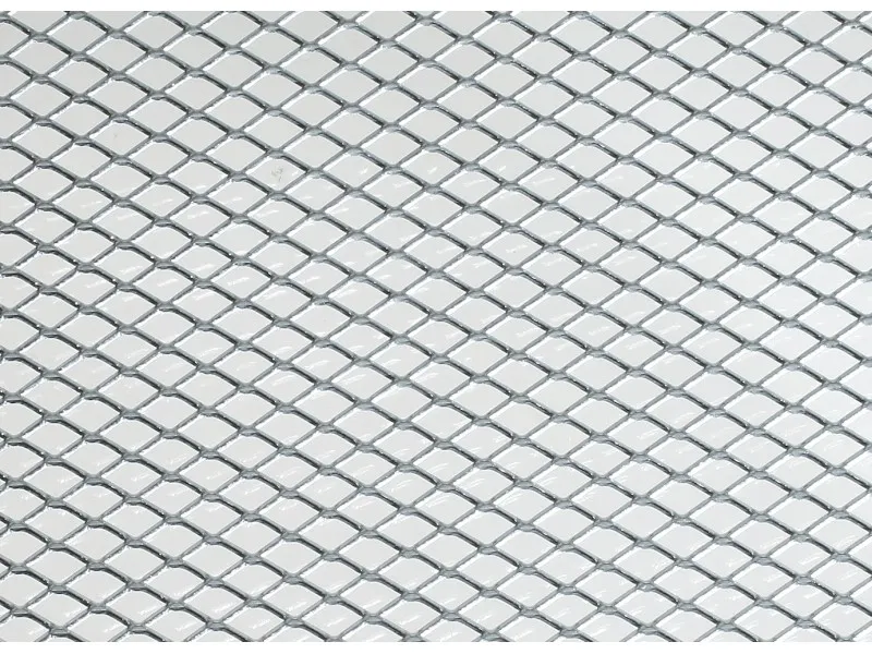 Lamiera stirata 500x400 mm fori 10x5,5 mm acciaio