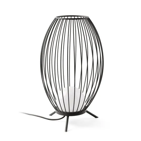 Lampada LED da terrazza Cage in design a gabbia