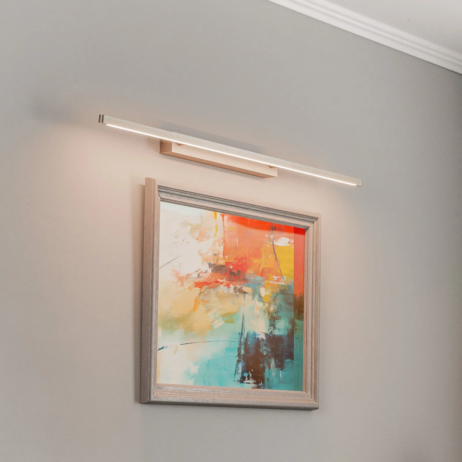 Lampada LED per quadri Quitani Talon alluminio/anodizzato naturale