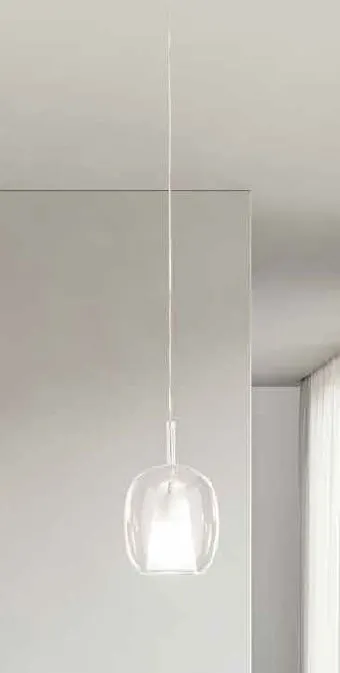 Lampadario Doppio Vetro Colorato Per Isola Cucina Moderna Thelma Ondaluce