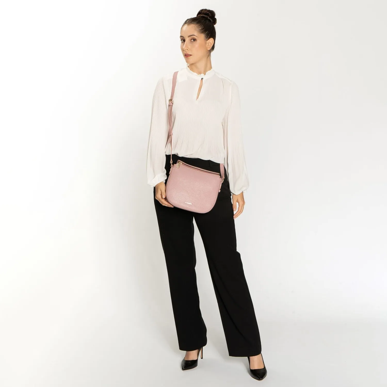 Lazarotti Bologna Leather Borsa a tracolla Pelle 25 cm