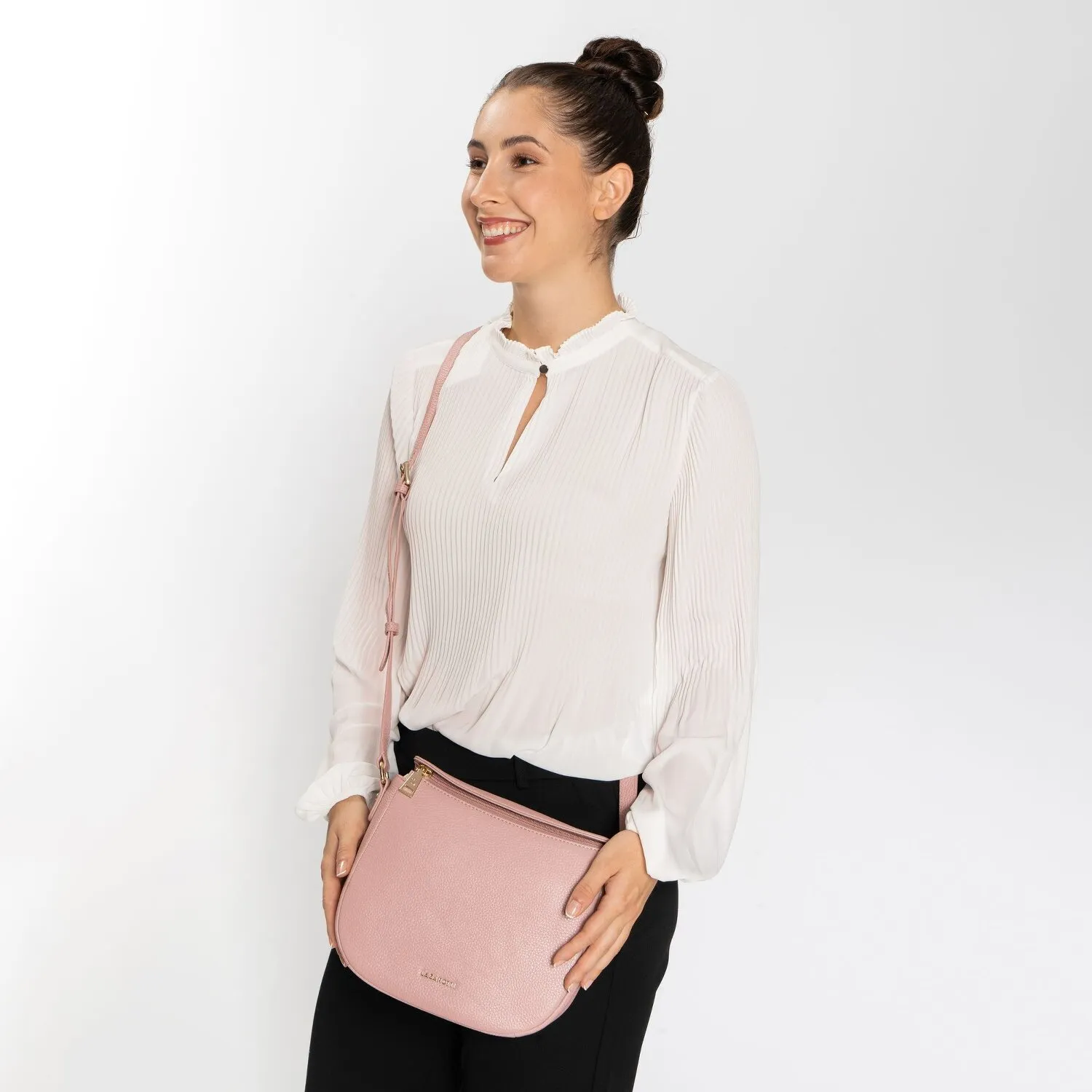 Lazarotti Bologna Leather Borsa a tracolla Pelle 25 cm