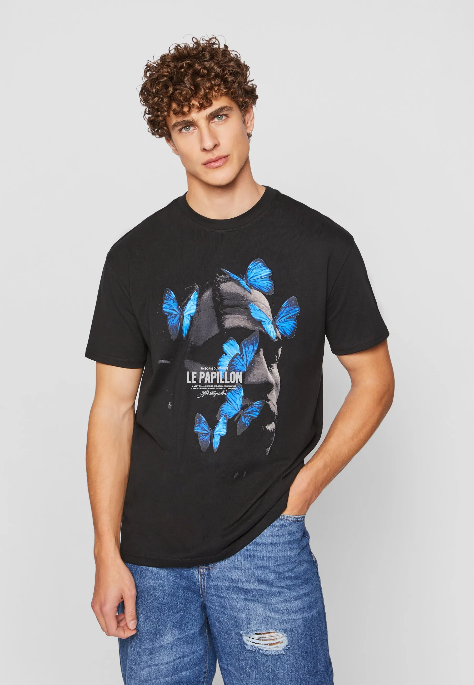 LE PAPILLON OVERSIZE  - T-shirt con stampa
