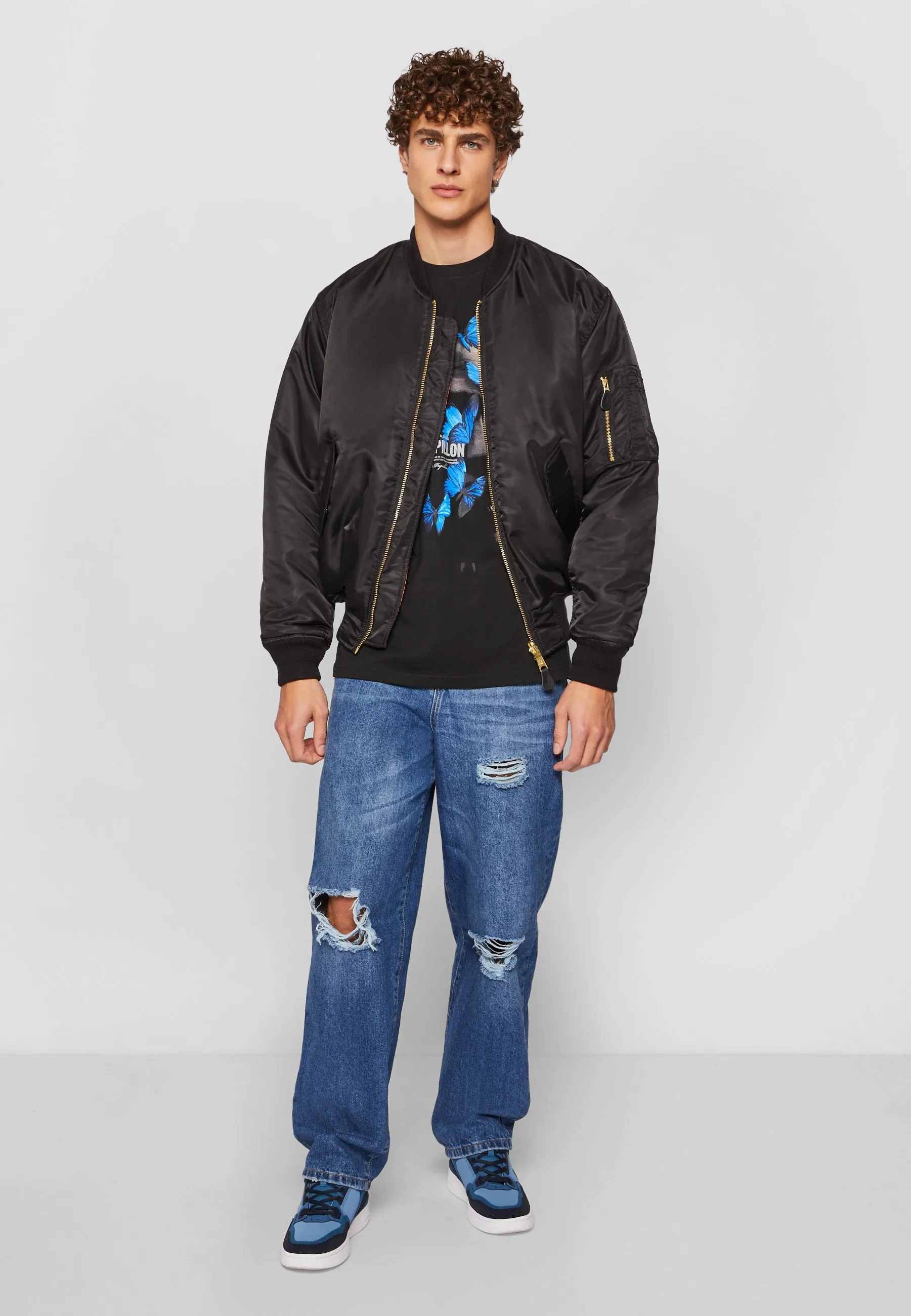 LE PAPILLON OVERSIZE  - T-shirt con stampa