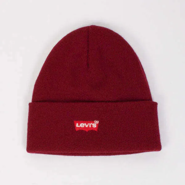 Levi's Cappello Lana Beanie Toppa Rocket Red