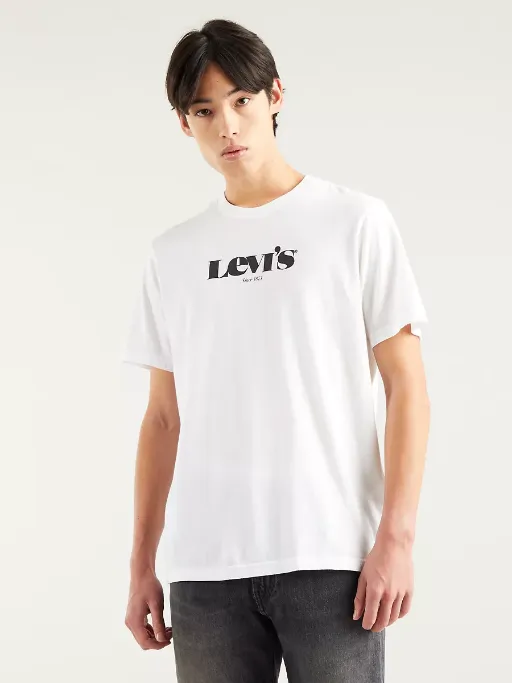 Levi's maglietta manica corta da uomo 1873 161430083 bianco