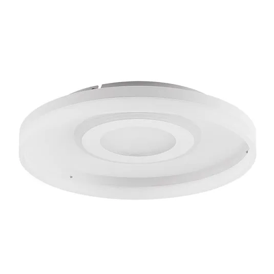 Lindby Gulda plafoniera LED, RBGW, bianco