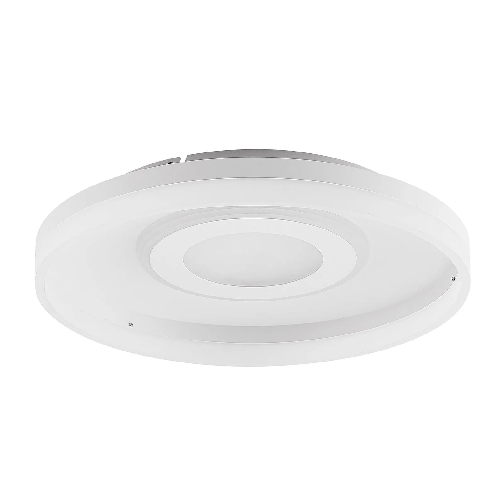 Lindby Gulda plafoniera LED, RBGW, bianco