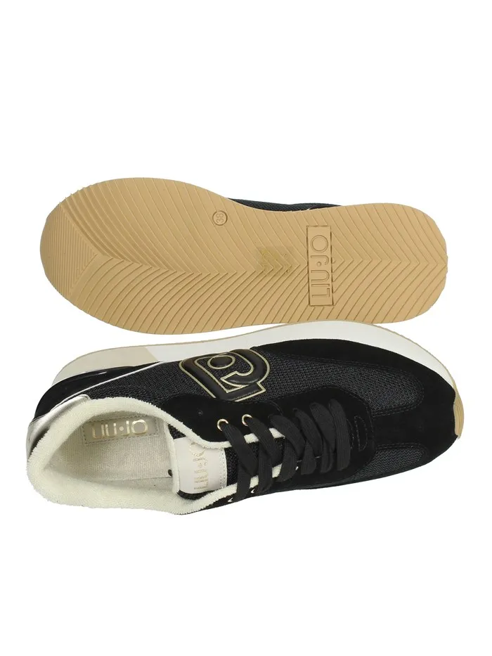 Liu Jo  SNEAKERS BASSA DREAMY 02 NERO/ORO