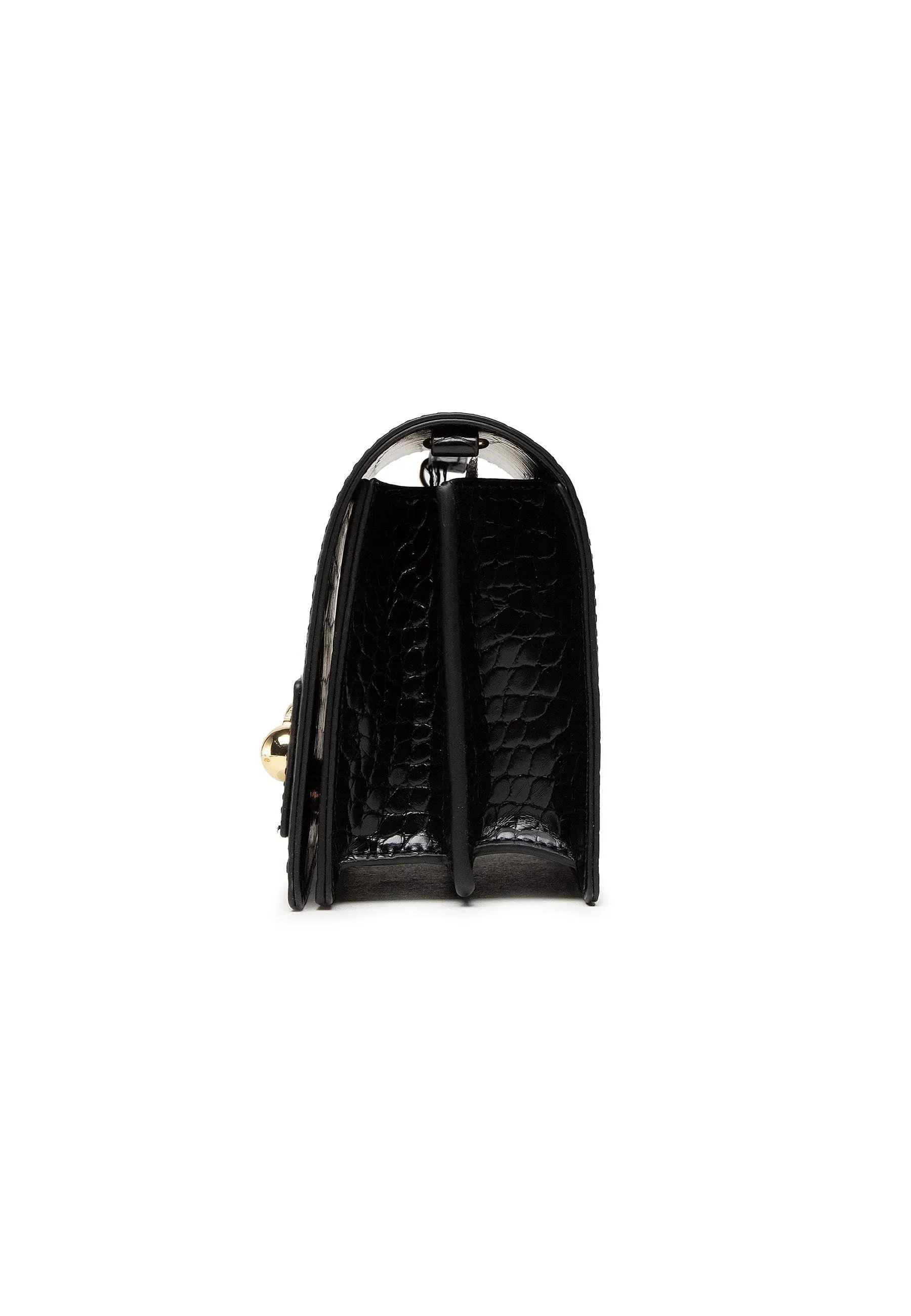 LOVE MOSCHINO Tracolla Crossbody Croco Nero JC4427PP0FKS0000
