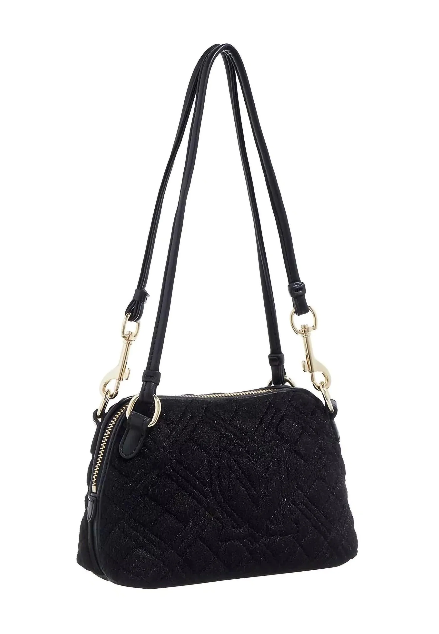 LOVE MOSCHINO Tracolla Crossbody Tweed Nero JC4064PP1HLB100A