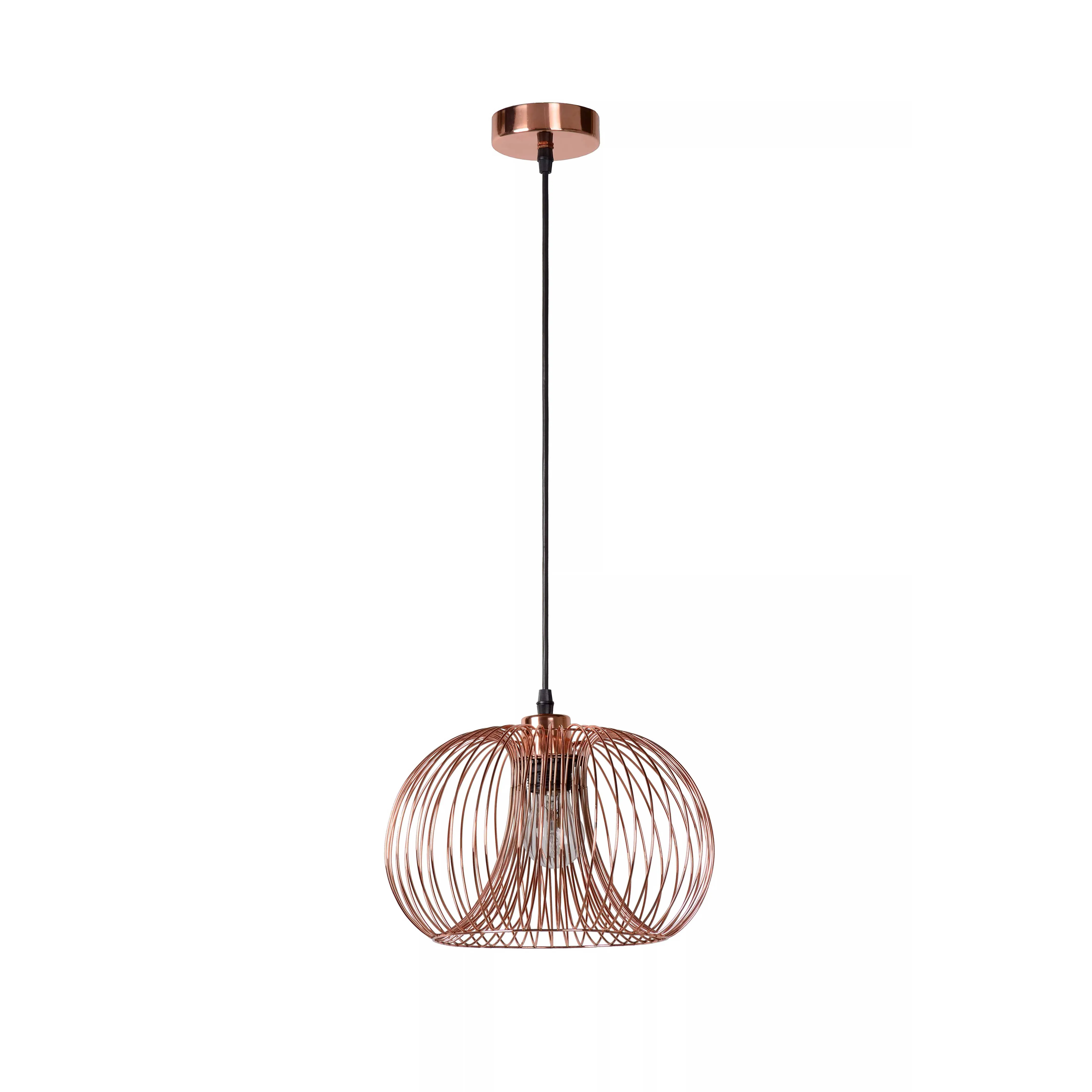 Lucide  Lampada a sospensione con struttura e paralume in metallo dalle linee moderne Vinti - 60W